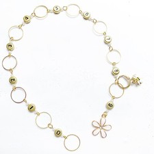 Flamingo chain row counter for knitting