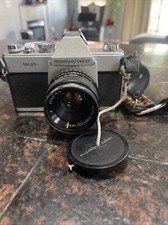 Mamiya Sekor 500TL 35mm SLR Film Camera w/ Auto 50mm 1.2 Lens Shutter Fires