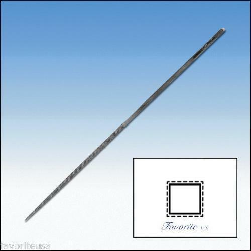 GLARDON VALLORBE SWISS NEEDLE FILE SQUARE-14cm Cuts # 00-0-1-2-3-4 LA2408 - Picture 1 of 7
