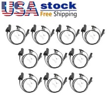 10x Mic Earpiece For MT2000 XTS5000 XTS1500 XTS2500 PR1500 XTS3000 MTX800 Radio