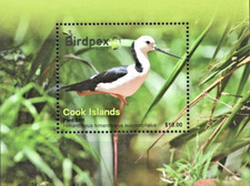 Cook Islands 2022 - Birdpex 9 Miniature Sheet - MNH