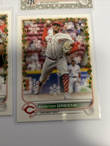 2022 Topps Holiday SP Lot of 11 Judge Alonso Greene Tatis Yelich +++ - Picture 10 of 24