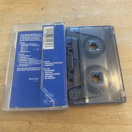 Jean Michel Jarre - Revolutions - Cassette Tape - 1988 Polydor - Picture 2 of 3