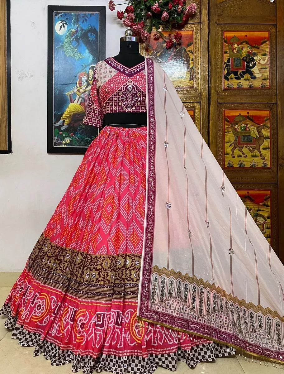 Cotton Lehenga Choli USA - Kreeva: Comfortable & Fashionable