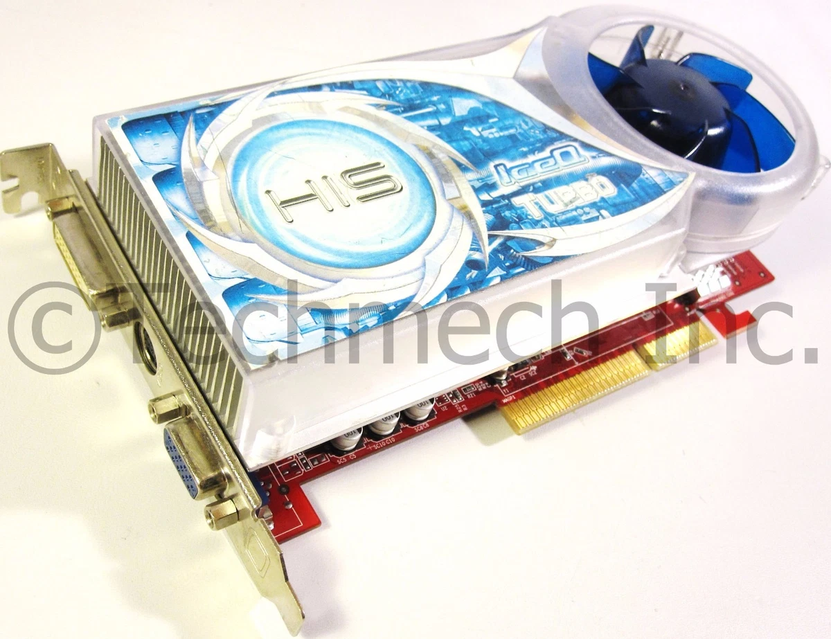 HIS IceQ Turbo Radeon 9550 IceQ 256MB DDR2 128 bit AGP 4R8DA242 H955QT256N