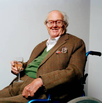 John Mortimer British barrister and writer 2006 Old Photo