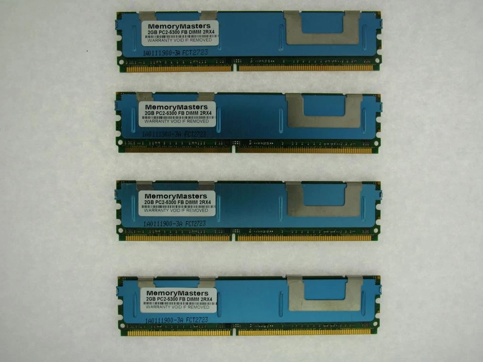 NOT for PC! 8GB 4x2GB PC2-5300 ECC FB-DIMM for HP Compaq ProLiant DL380 G5 - Image 2 of 4