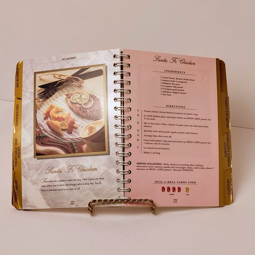 Richard Simmons Deal A Meal Golden Edition Cookin On Broadway Spiral Cookbooks - Picture 8 of 9