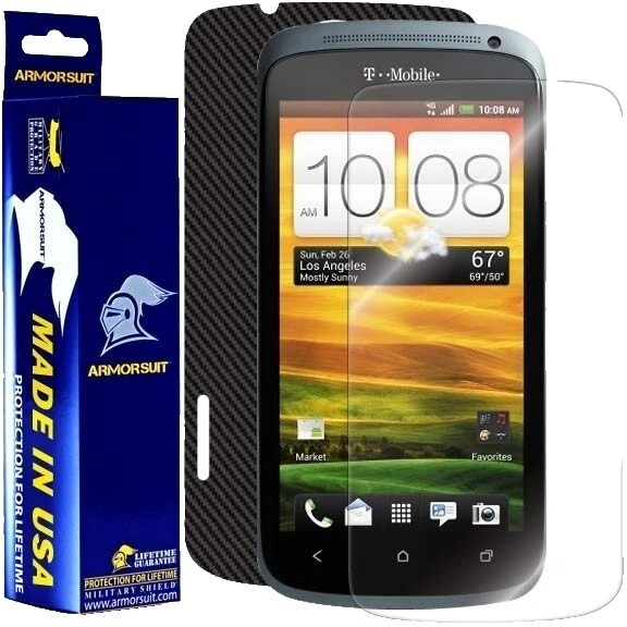 Protectores de pantallas para teléfonos celulares Negro para HTC One