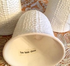 1 Dozen Bone China Christmas Bells