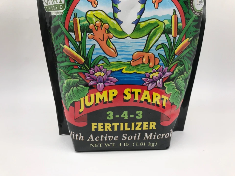 Fox Farm Happy Frog Jump Start 3-4-3 Fertilizer 4lb Bag - Image 2 of 4