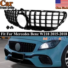GT Front Bumper Grille W/Cam Hole For Benz W218 CLS300 CLS320 CLS350 2015-2018