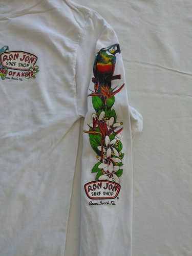 Ron Jon long sleeve shirt medium coccoa beach florida - Picture 3 of 7
