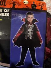HALLOWEEN Prince of Darkness Vampire Costume Boys Totally Ghoul Medium