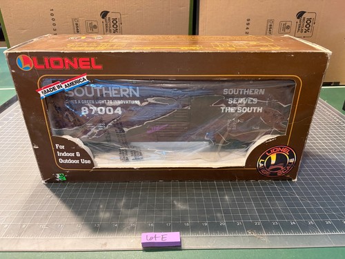 Tren a gran escala Lionel G SUR vagón de carga 8-87004 con original Caja 1990 LOTE E | Condition: Used
