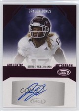 2023 Sage Aspire Red Jaylon Jones #ASP-JJ Auto 2s2