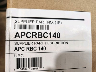 New in Box Battery Cartridge for APC APCRBC140