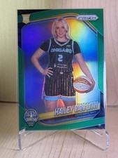 2025 Panini Prizm WNBA Hailey Van Lith Variation Green Prizm #139 Chicago Sky RC