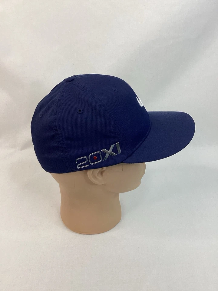 Nike Golf 20XI Hat Cap Fitted Small Flex Fit Technology Blue - Image 4 of 4