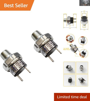 #ad #ad Versatile Tank Mounted Air Pressure Switch 135 175 PSI for Dual Voltage Systems $26.99