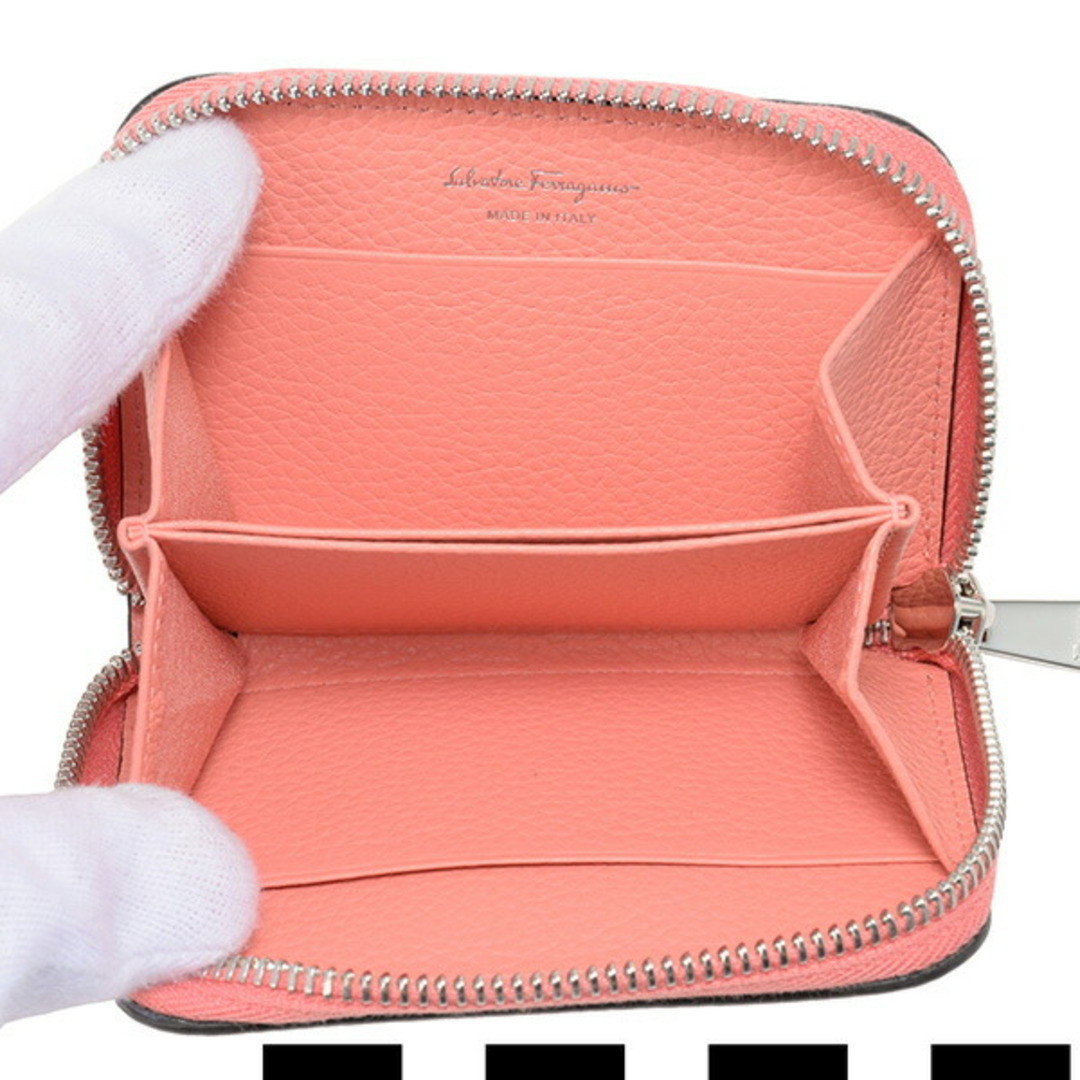 Ferragamo Women Wallet Accessories Gancini Coin Case Corallo