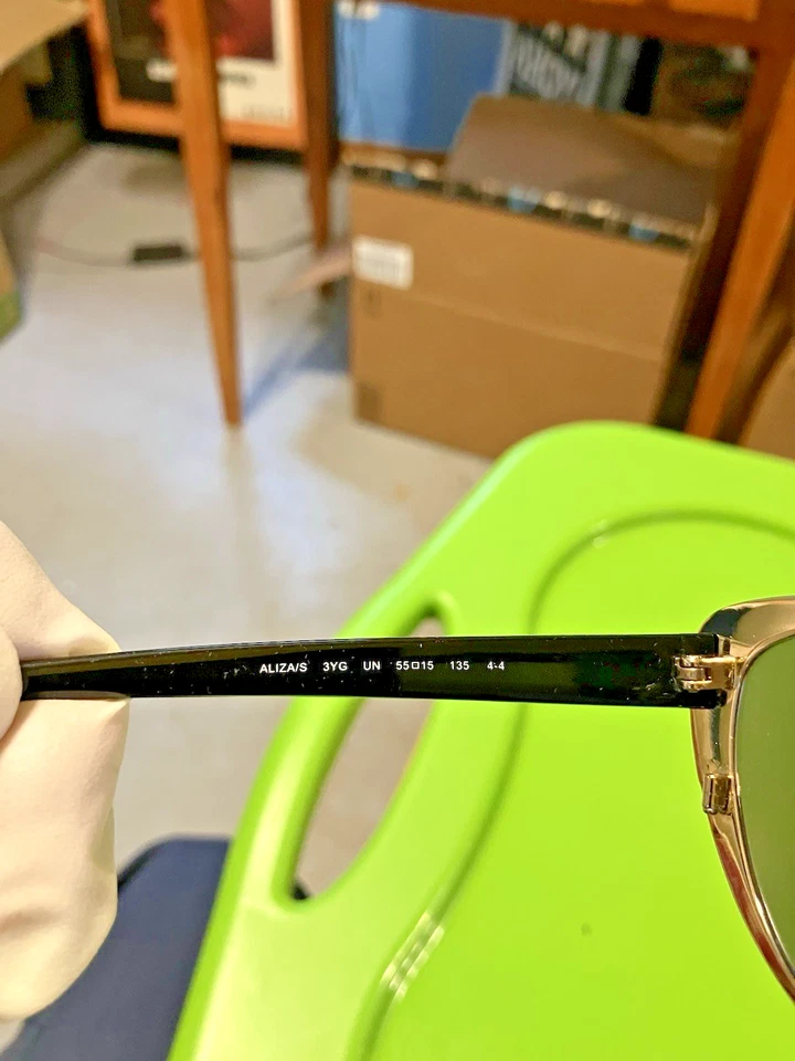 Kate Spade Aliza 3YG Women’s black and gold Sunglasses - Image 3 of 4