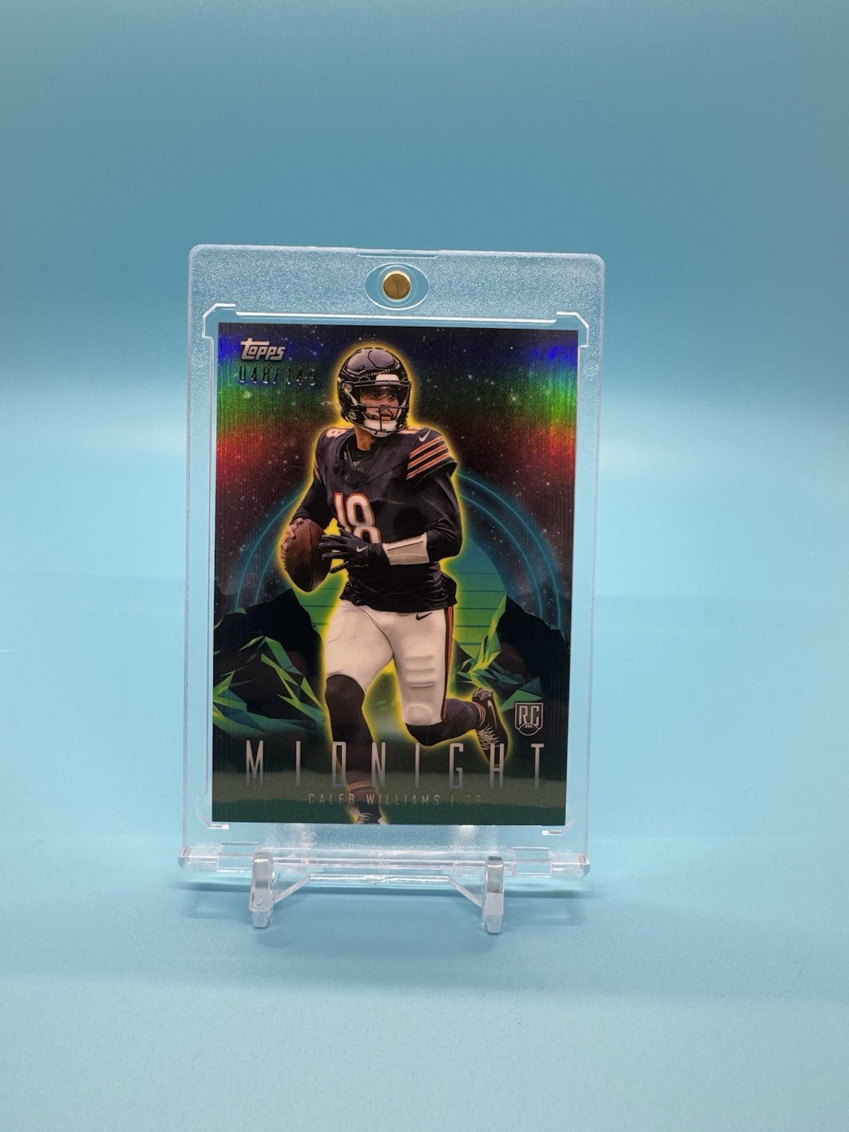 2024 Topps Midnight - Caleb Williams #1 Morning /149 (RC)