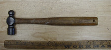 Vintage Unbranded Ball Peen Hammer,11.6 oz,3-1/4"Head,Blacksmith,VGC,L K