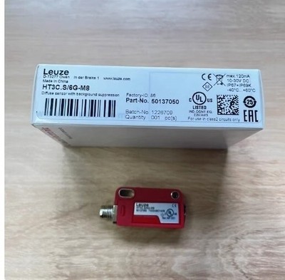 1PC Leuze HT3C.S/6G-M8 with background suppression sensor 50137050 *rr