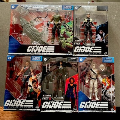 G.I. Joe Classified Lot Of 5 Cobra! The Enemy NIB