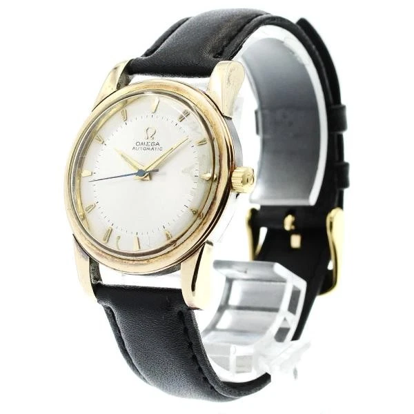 Omega — OMEGA Described in the item description 2577-6 34mm SS Silver Dial Watch #C10081