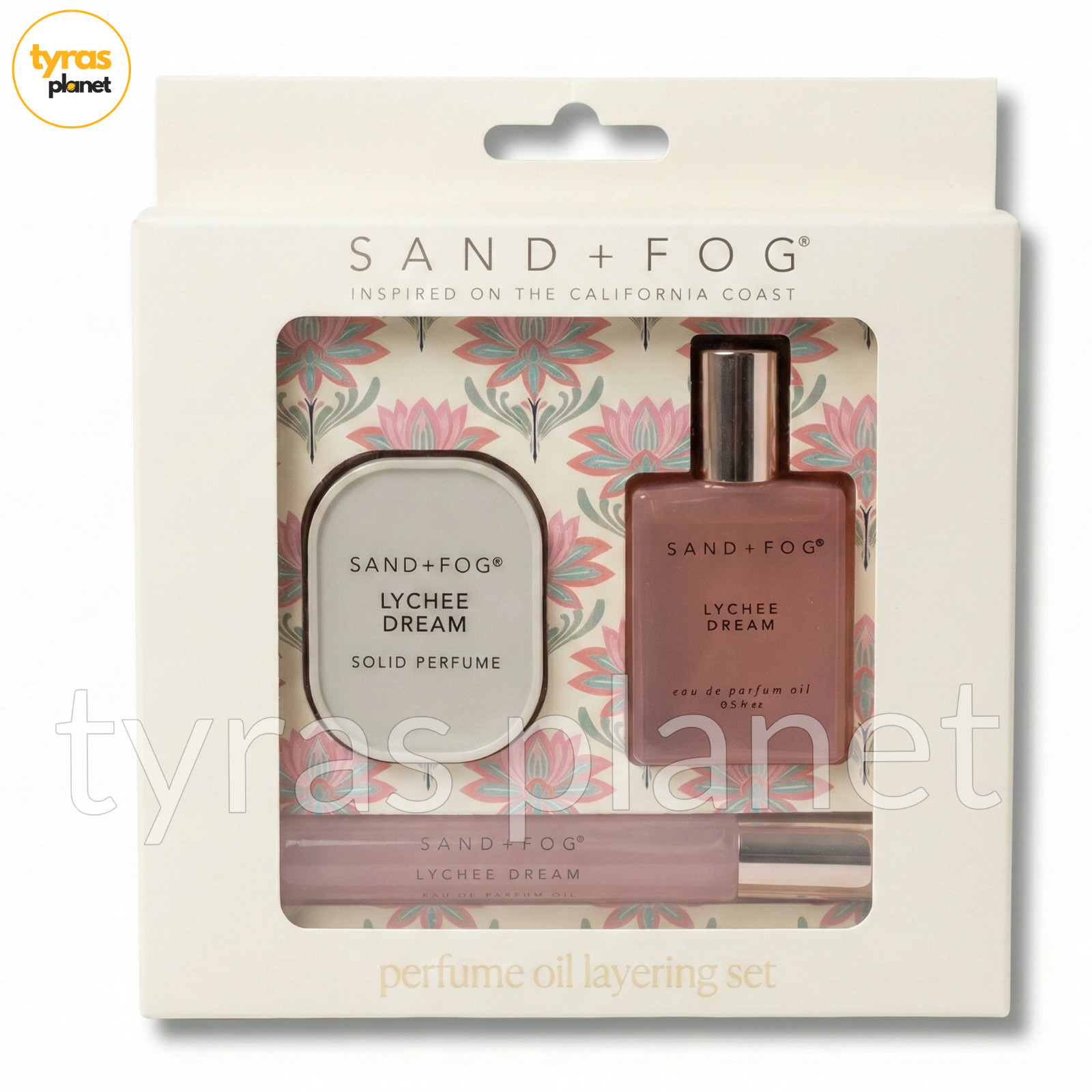 Sand Fog Lychee Dream Perfume Oil Roller Set Layering set 3 Piece