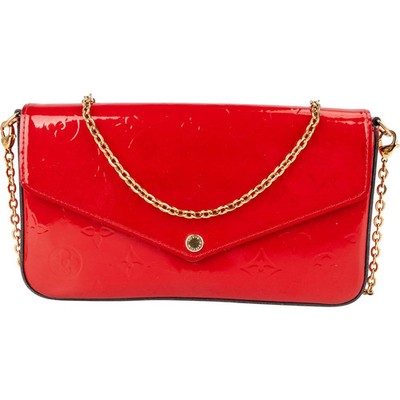 Louis Vuitton Monogram Vernis  Pochette Félicie Crossbody Bag Tasche