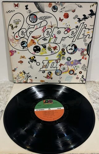 Led Zeppelin III (LP) Atlantic SD 7201 *Presswell Working Wheel*