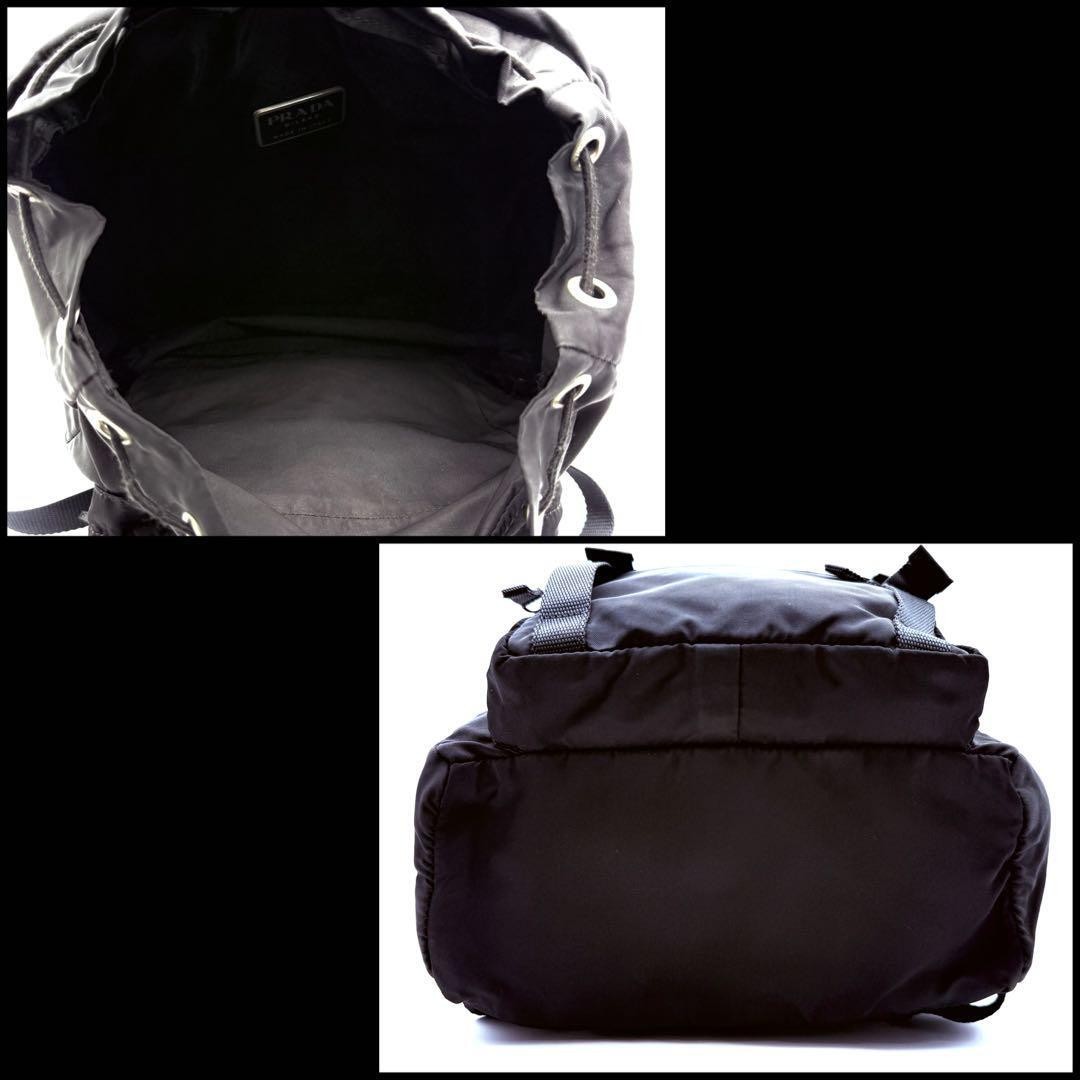 PRADA Tessuto Nylon Triangle Logo Backpack from japan thumbnail 7