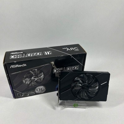 AsRock Arc A380 Challenger ITX 6GB GDDR6 Graphics Card A380 CLI 6G OC