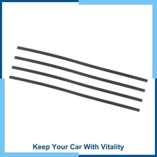 Universal Pack(4) 18inch Car Windshield Wiper Blades Refills Insert Strips Black