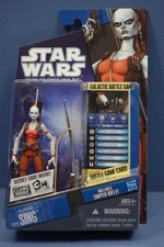 Star Wars The Clone Wars Galactic Battle Game Figure CW11 Aurra Sing 2010