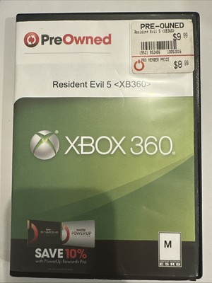 Resident Evil 5 - Microsoft Xbox 360 - Free Fast Shipping
