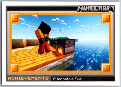 2024 Panini Minecraft - #214 Alternative Fuel Achievement