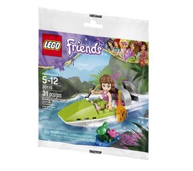 LEGO, Friends, Jungle Air Boat with Olivia Bagged 30115