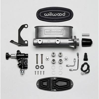 Wilwood Master Cylinder Kit HV Tandem w/L/H | Bracket and Prop Valve |