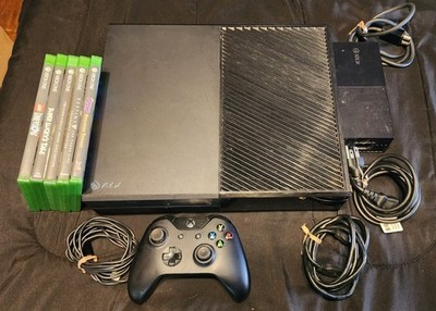 Microsoft Xbox One 500GB Console Bundle & Controller w/ games! Tested!