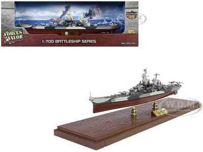 USS MISSOURI (BB-63) IOWA-CLASS BATTLESHIP 1/700 BY FORCES OF VALOR 861131 B