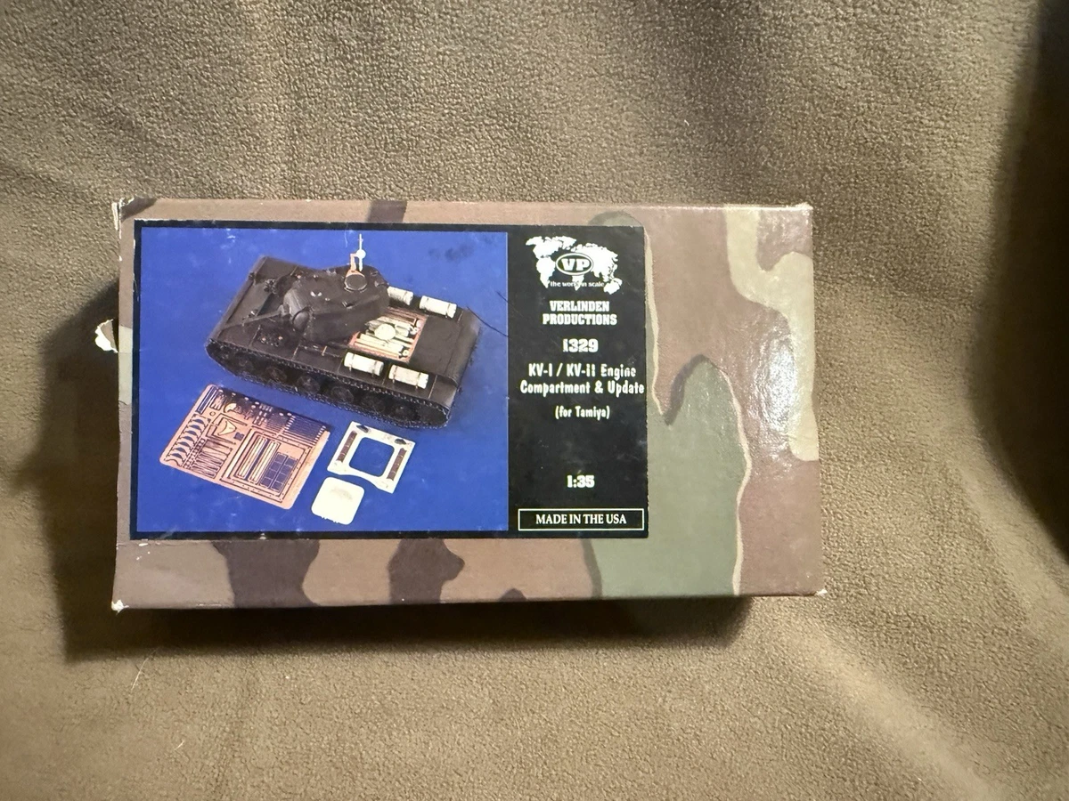 Verlinden 1/35 T-34/76 Model 1941 Tank Interior Detail Set – For Dragon Kit – Resin & Photo-Etch – 2162