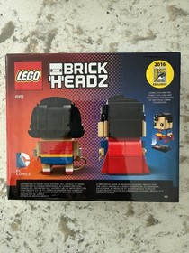Lego DC Brick Headz Superman Wonder Woman 41490 San Diego Comic Con SDCC 2016