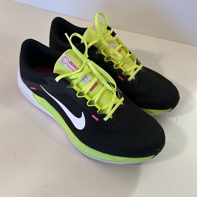 Nike Air Winflo 10 XCC 'Black Volt' Running Shoes FN6825-010 Men's