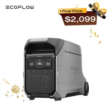 EcoFlow DELTA Pro 3 4000Wh Portable Power Station for Home Backup LFP Battery