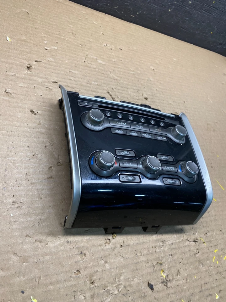 Nissan Pathfinder 2013 a 2016 radio temperatura control climático OEM S2973 DG Foto 3 de 4