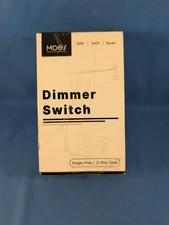 MOES Dimmer Light Switch, 3 Way Single Pole Dimmable for LED, CFL, Incandesc...